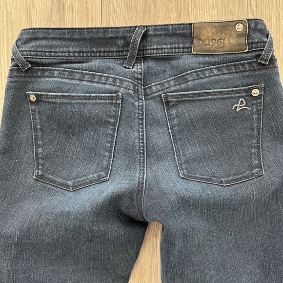 DL1961 Amanda 4 Way Stretch Skinny Jeans Dark Blue 26 - Picture 5 of 8